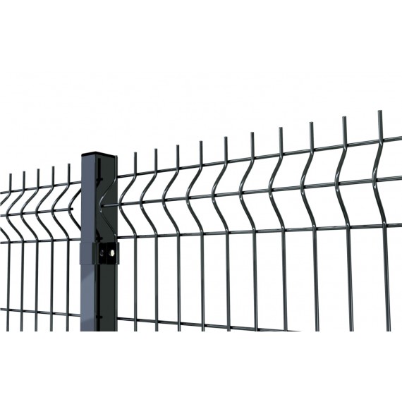 Panel grafitowy 150cm. Ogrodzenie antracyt.