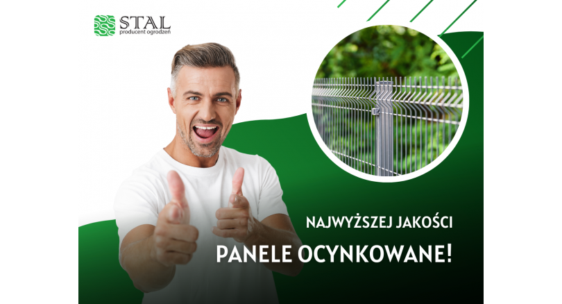 Panel ogrodzeniowy ocynkowany 