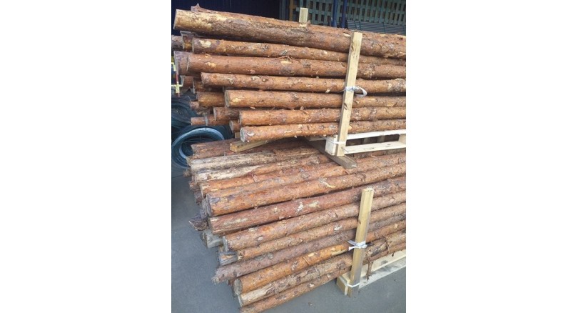 Co ile metrów rozstawiać słupek do siatki leśnej?